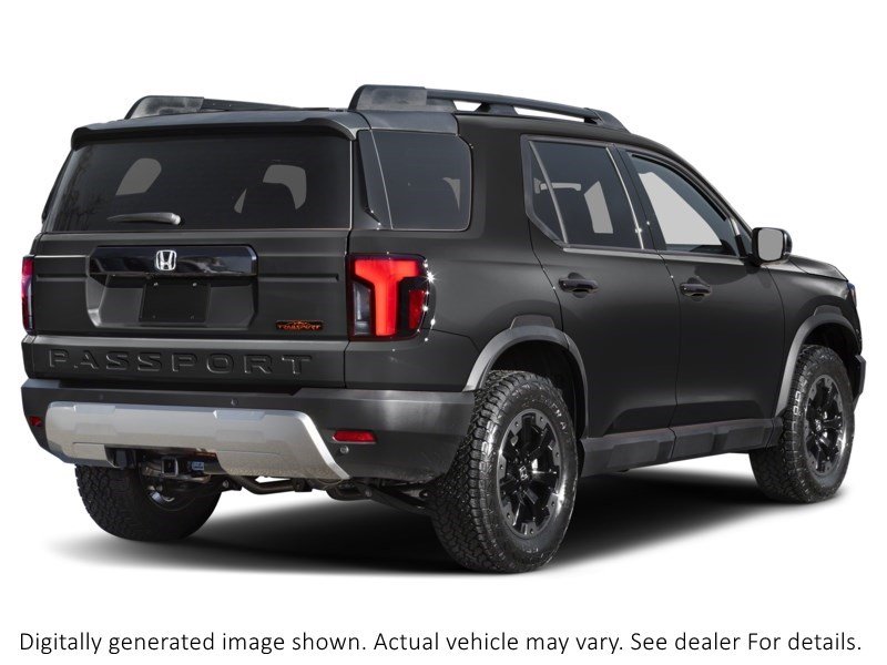 2026 Honda Passport Trailsport Touring AWD Crystal Black Pearl  Shot 6