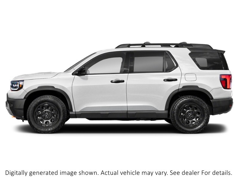 2026 Honda Passport Trailsport Touring Blackout AWD Platinum White Pearl  Shot 3