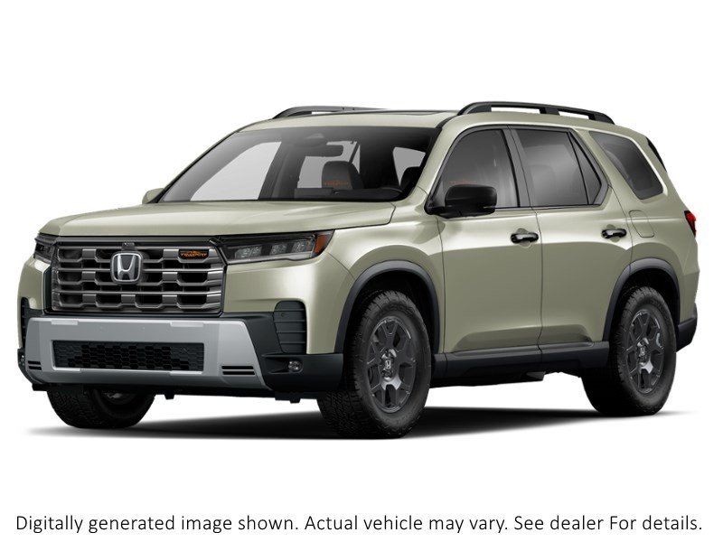 2026 Honda Pilot Trailsport AWD Ash Green Metallic  Shot 3