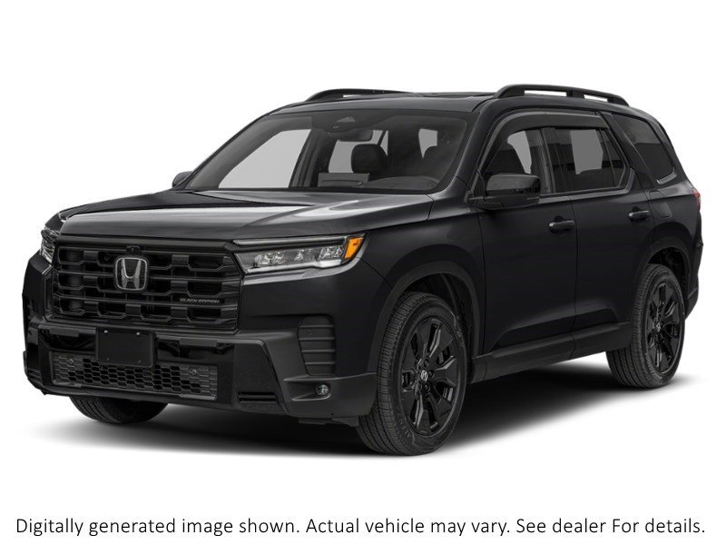 2026 Honda Pilot Black Edition AWD Sonic Grey Pearl  Shot 1