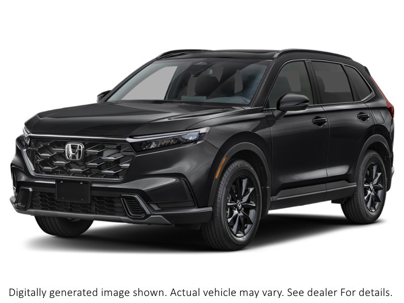 2026 Honda Cr-V Hybrid Sport AWD Crystal Black Pearl  Shot 4