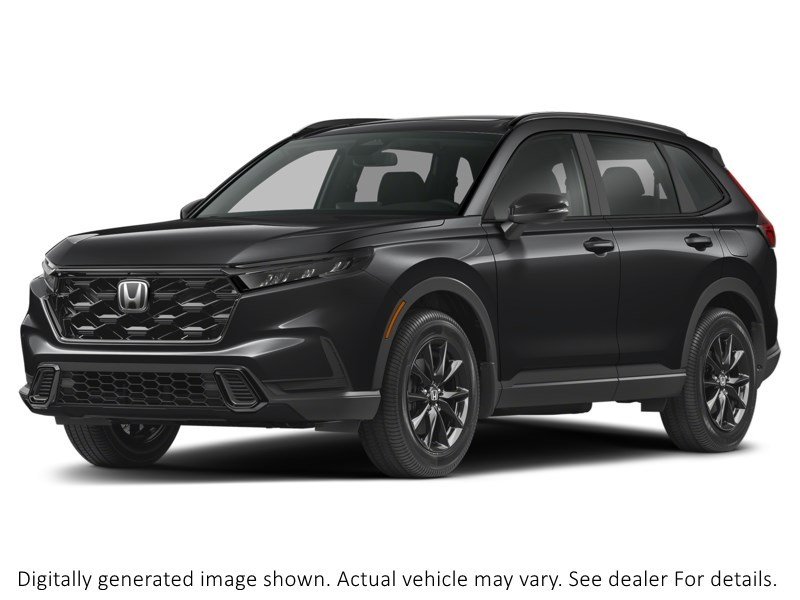 2026 Honda Cr-V Hybrid Sport AWD Crystal Black Pearl  Shot 5