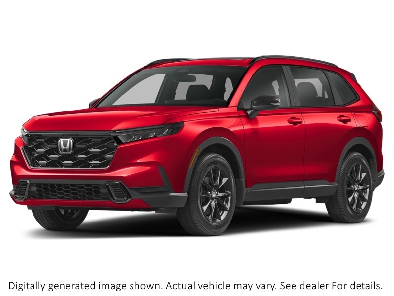 2026 Honda Cr-V Hybrid Sport AWD Radiant Red Metallic  Shot 3