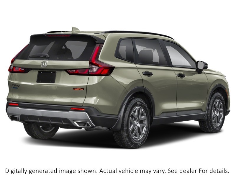 2026 Honda Cr-V Hybrid Trailsport AWD Ash Green Metallic  Shot 2