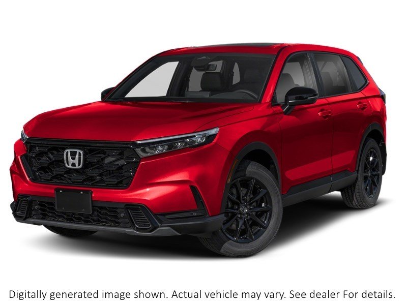2026 Honda Cr-V Hybrid Ex-L AWD Radiant Red Metallic  Shot 1