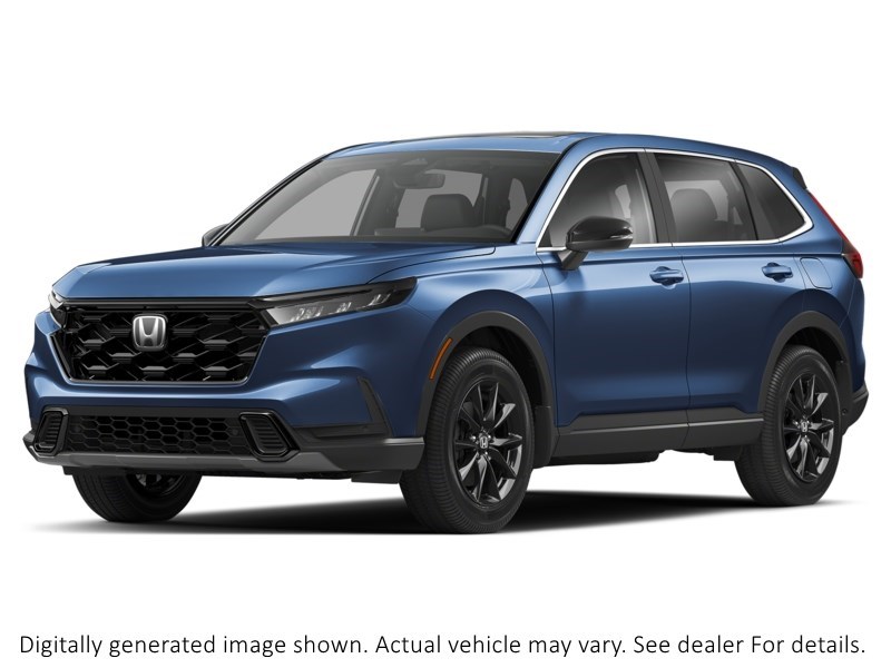 2026 Honda Cr-V Hybrid Ex-L AWD Canyon River Blue Metallic  Shot 4