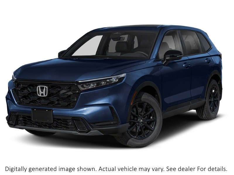2026 Honda Cr-V Hybrid Ex-L AWD Canyon River Blue Metallic  Shot 4