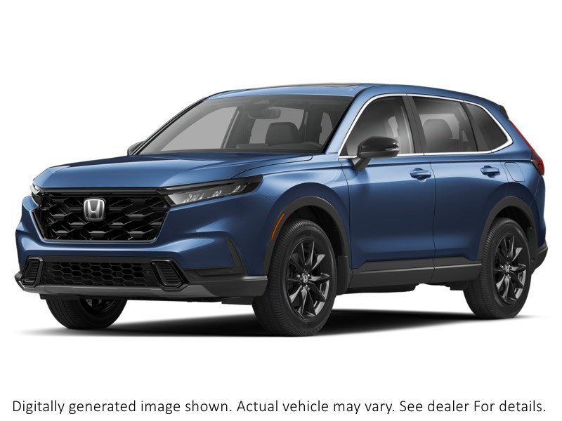 2026 Honda Cr-V Hybrid Ex-L AWD Canyon River Blue Metallic  Shot 1