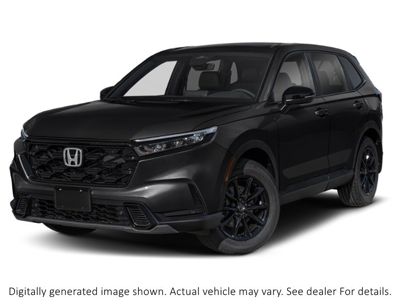 2026 Honda Cr-V Hybrid Ex-L AWD Crystal Black Pearl  Shot 4