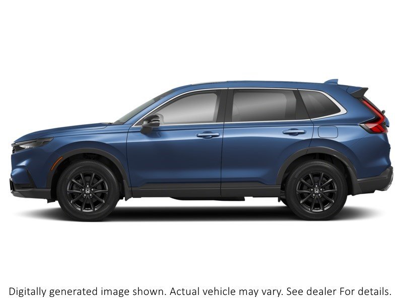 2026 Honda Cr-V Hybrid Ex-L AWD Canyon River Blue Metallic  Shot 3