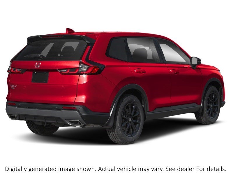 2026 Honda Cr-V Hybrid Ex-L AWD Radiant Red Metallic  Shot 2