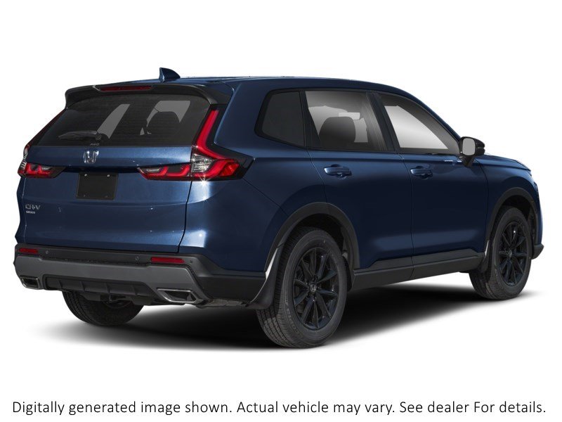 2026 Honda Cr-V Hybrid Ex-L AWD Canyon River Blue Metallic  Shot 6