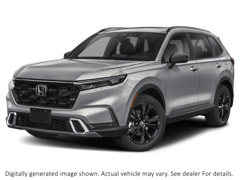 2026 Honda Cr-V Hybrid Touring AWD Solar Reflection Silver Metallic  Shot 4