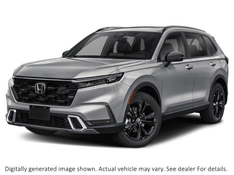 2026 Honda Cr-V Hybrid Touring AWD Solar Reflection Silver Metallic  Shot 4