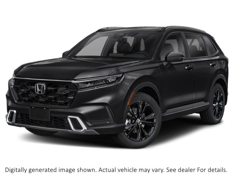 2026 Honda Cr-V Hybrid Touring AWD Crystal Black Pearl  Shot 7