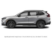 2026 Honda Cr-V Hybrid Touring AWD Solar Reflection Silver Metallic  Shot 3
