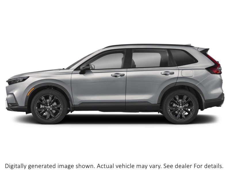 2026 Honda Cr-V Hybrid Touring AWD Solar Reflection Silver Metallic  Shot 3