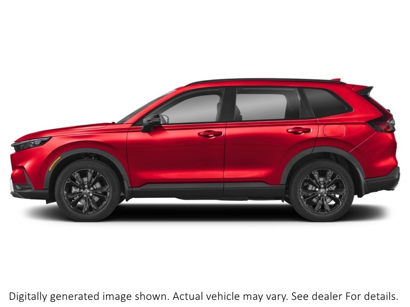 2026 Honda Cr-V Hybrid Touring AWD Radiant Red Metallic  Shot 24