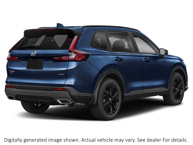 2026 Honda Cr-V Hybrid Touring AWD Canyon River Blue Metallic  Shot 2