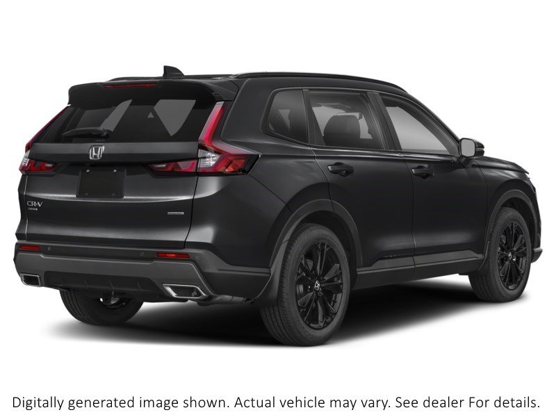2026 Honda Cr-V Hybrid Touring AWD Crystal Black Pearl  Shot 2