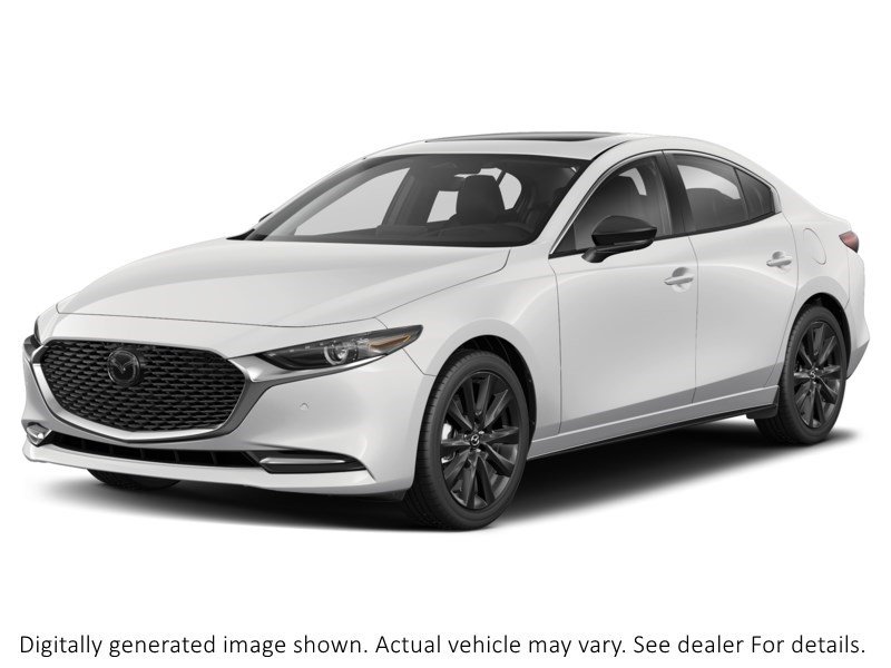 2026 Mazda Mazda3 GT W/Turbo I-Activ AWD Snowflake White Pearl  Shot 1