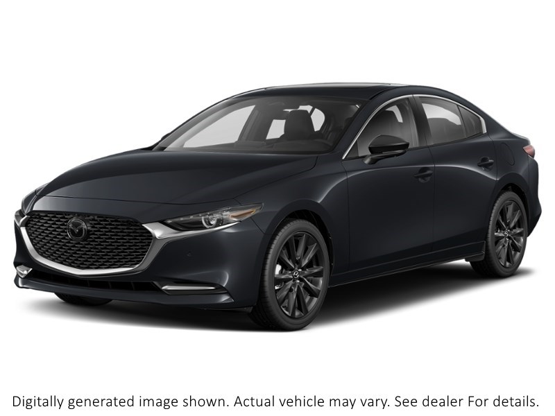2026 Mazda Mazda3 GT W/Turbo I-Activ AWD Jet Black Mica  Shot 1