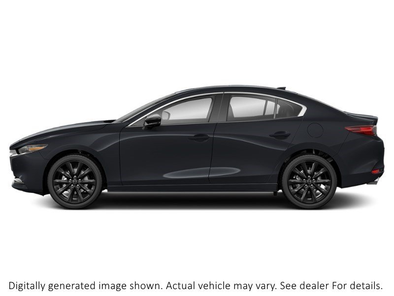 2026 Mazda Mazda3 GT W/Turbo I-Activ AWD Jet Black Mica  Shot 2