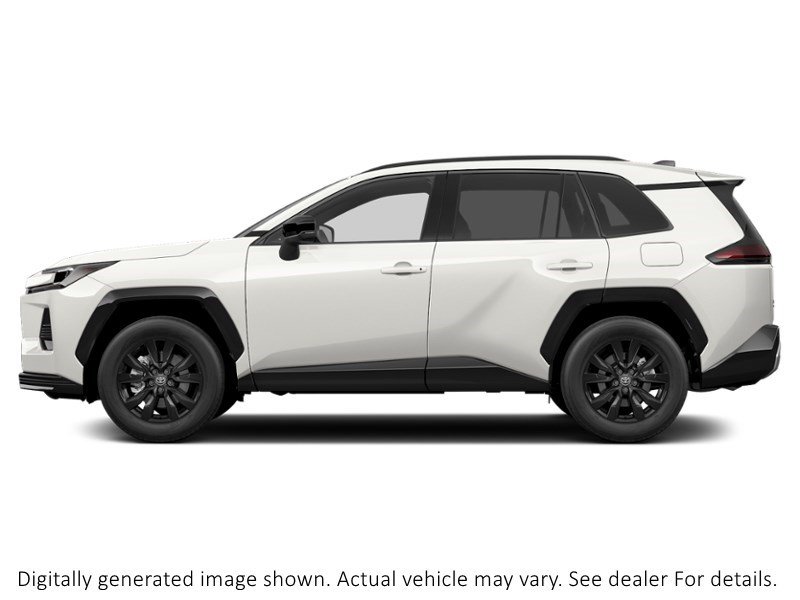 2026 Toyota Rav4 Plug-In Hybrid SE AWD White  Shot 2