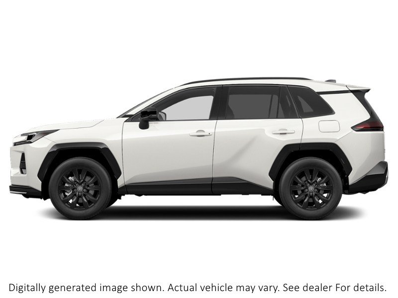 2026 Toyota Rav4 Plug-In Hybrid SE AWD White  Shot 2