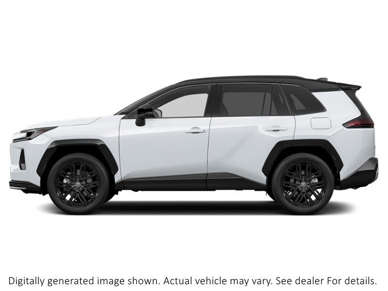 2026 Toyota Rav4 Plug-In Hybrid XSE AWD Wind Chill Pearl w/Black Roof  Shot 2