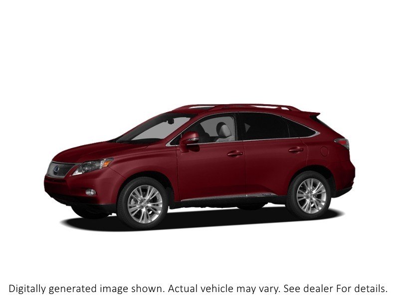 2010 Lexus Rx 450H AWD 4Dr Hybrid Matador Red Mica  Shot 3