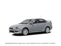 2010 Mitsubishi Lancer 4Dr Sdn CVT De Apex Silver Metallic  Shot 2