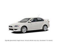 2010 Mitsubishi Lancer 4Dr Sdn CVT De Wicked White  Shot 4