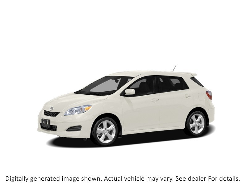 2010 Toyota Matrix 4Dr Wgn Auto Xr FWD Alpine White  Shot 1