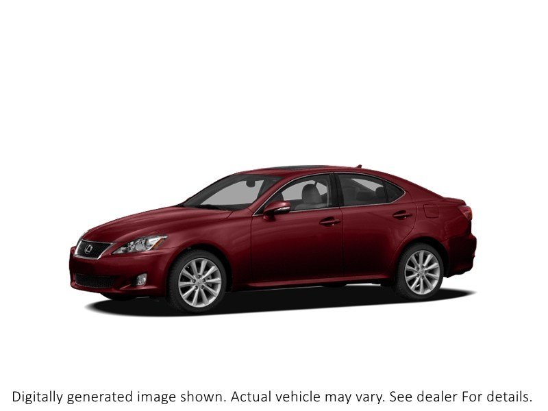 2011 Lexus Is 350 4Dr Sdn AWD Matador Red Mica  Shot 3