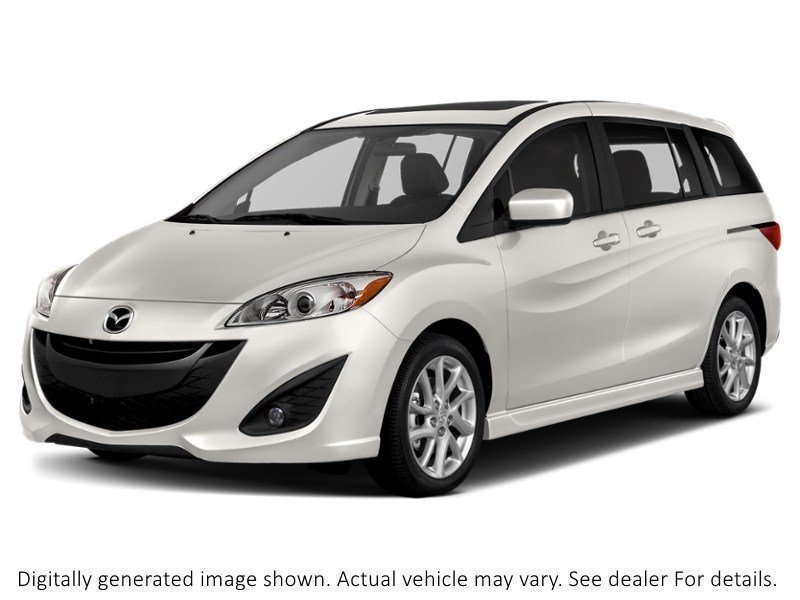 2012 Mazda Mazda5 4Dr Wgn Man GT Crystal White Pearl  Shot 1