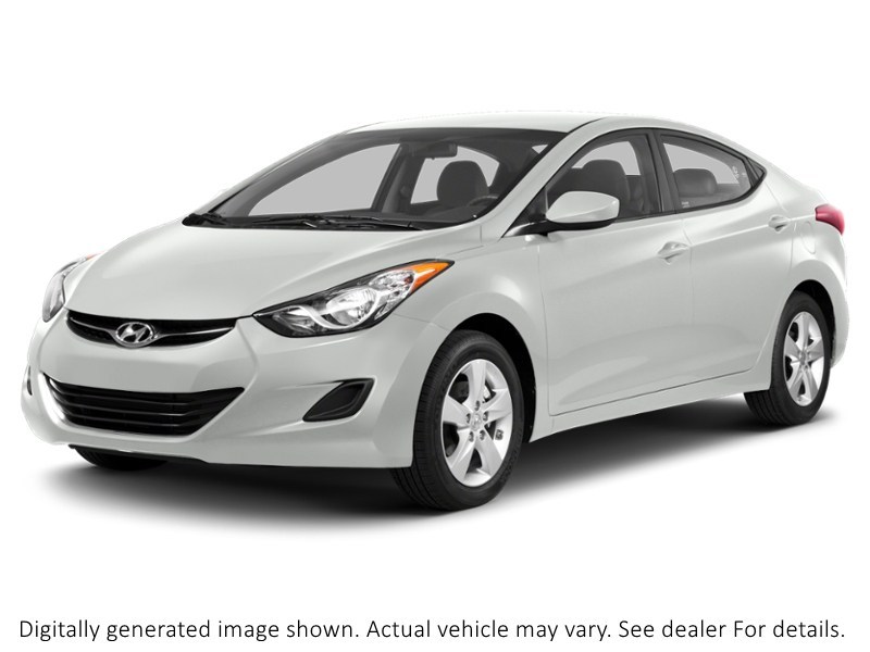 2013 Hyundai Elantra 4Dr Sdn Man Gl Shimmering White Mica  Shot 26