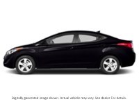 2013 Hyundai Elantra 4Dr Sdn Man Gl Midnight Black Mica  Shot 16