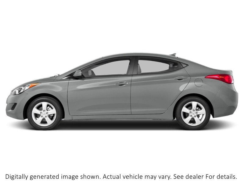 2013 Hyundai Elantra 4Dr Sdn Man Gl Radiant Silver Metallic  Shot 24