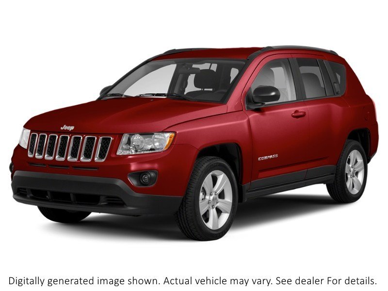2013 Jeep Compass 4WD 4Dr North Deep Cherry Red Crystal Pearlcoat  Shot 34