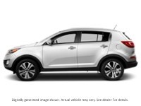 2013 Kia Sportage AWD 4Dr I4 Auto EX Clear White  Shot 3