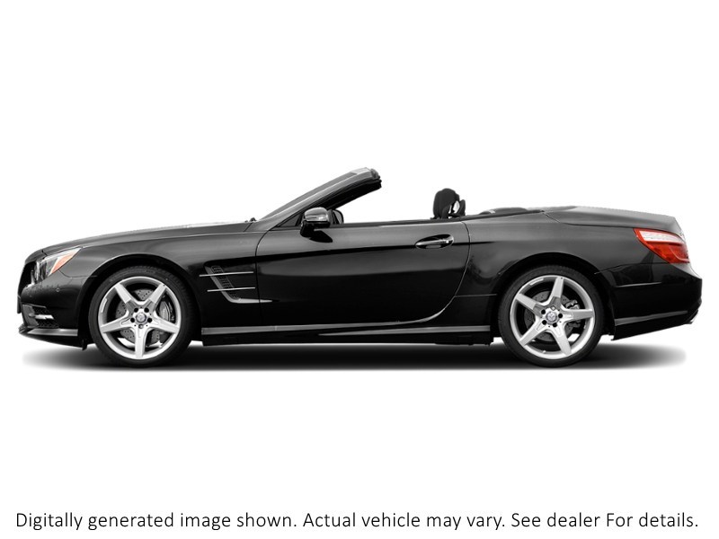2013 Mercedes-Benz Sl-Class 2Dr Roadster SL 550 Black  Shot 5