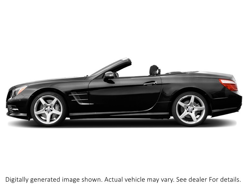 2013 Mercedes-Benz Sl-Class 2Dr Roadster SL 550 Obsidian Black Metallic  Shot 17