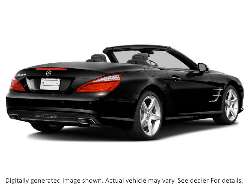 2013 Mercedes-Benz Sl-Class 2Dr Roadster SL 550 Magnetite Black Metallic  Shot 8
