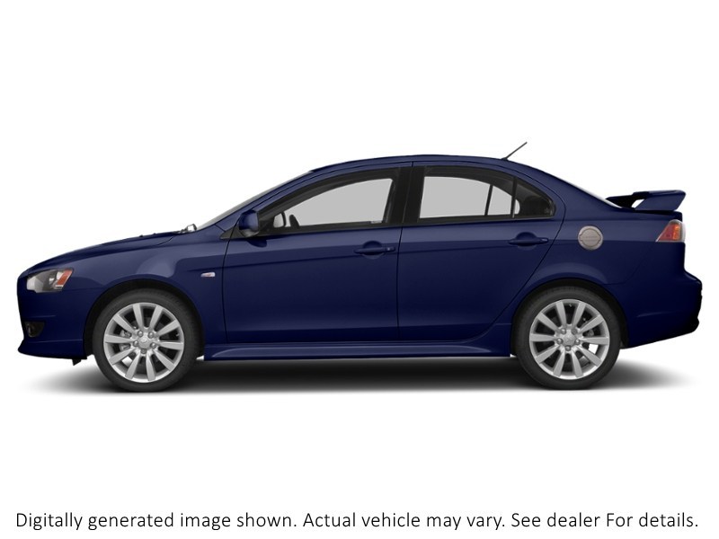 2013 Mitsubishi Lancer 4Dr Sdn CVT SE FWD Cosmic Blue  Shot 3