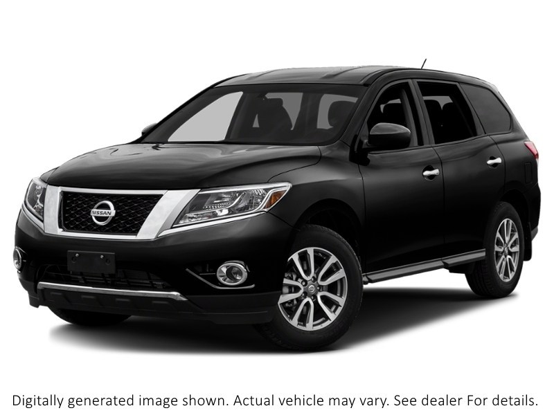 2014 Nissan Pathfinder 4WD 4Dr S Super Black  Shot 7