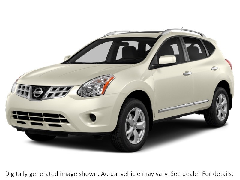 2013 Nissan Rogue FWD 4Dr SV Pearl White  Shot 34