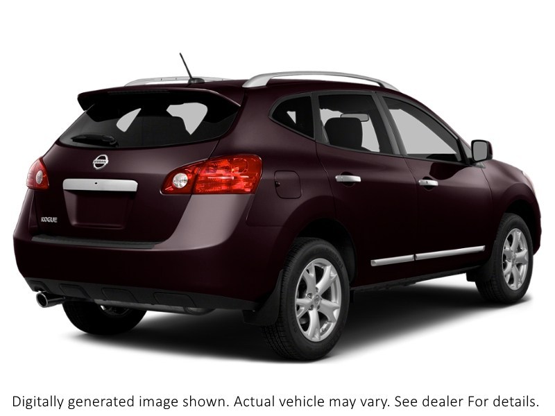 2013 Nissan Rogue FWD 4Dr SV Amethyst Black Metallic  Shot 30