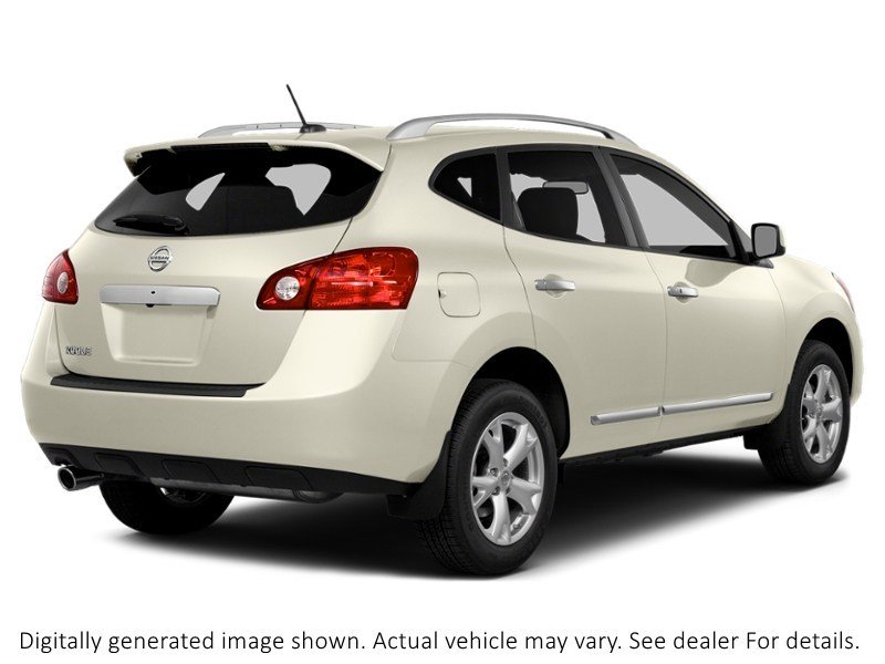 2013 Nissan Rogue FWD 4Dr SV Pearl White  Shot 32