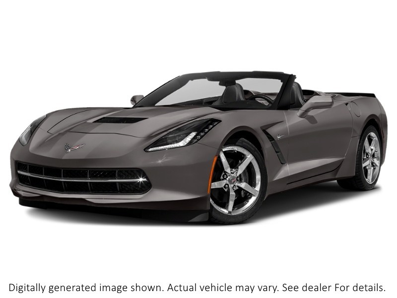 2015 Chevrolet Corvette 2Dr Stingray Conv W/3Lt Shark Grey Metallic  Shot 4